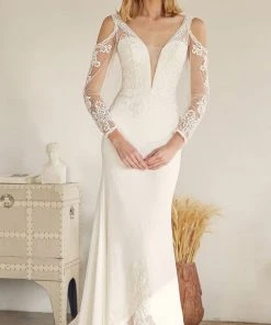 Nox Anabel Bridal JE916 - Long Sleeve Bridal Gown