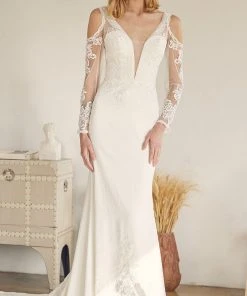 Nox Anabel Bridal JE916 - Long Sleeve Bridal Gown