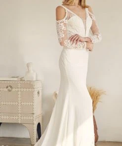 Nox Anabel Bridal JE916 - Long Sleeve Bridal Gown