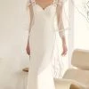 Nox Anabel Bridal JE919 - Bishop Sleeve Bridal Gown