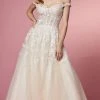 Nox Anabel Bridal JH925 - Off Shoulder Bridal Gown