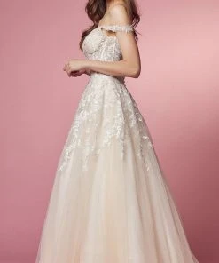 Nox Anabel Bridal JH925 - Off Shoulder Bridal Gown 14 Nox Anabel Bridal JH925 - Off Shoulder Bridal Gown