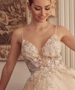 Nox Anabel E1002 - Sheer Embroidered Evening Gown 10 Nox Anabel E1002 - Sheer Embroidered Evening Gown