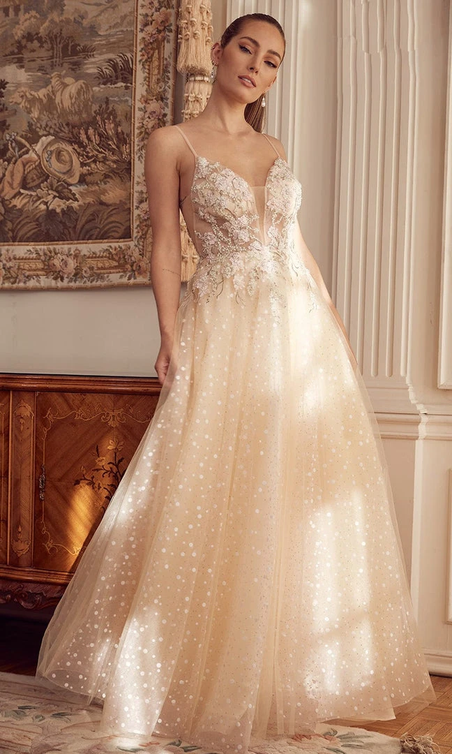 Nox Anabel E1002 - Sheer Embroidered Evening Gown 7 Nox Anabel E1002 - Sheer Embroidered Evening Gown