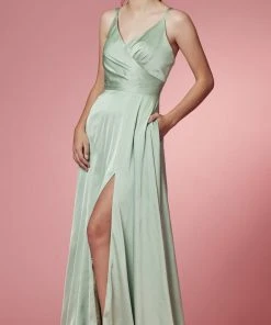 Nox Anabel E1020 - Lace Up Style Prom Dress 35 Nox Anabel E1020 - Lace Up Style Prom Dress