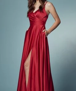 Nox Anabel E1020 - Lace Up Style Prom Dress 52 Nox Anabel E1020 - Lace Up Style Prom Dress