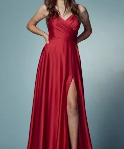 Nox Anabel E1020 - Lace Up Style Prom Dress 48 Nox Anabel E1020 - Lace Up Style Prom Dress