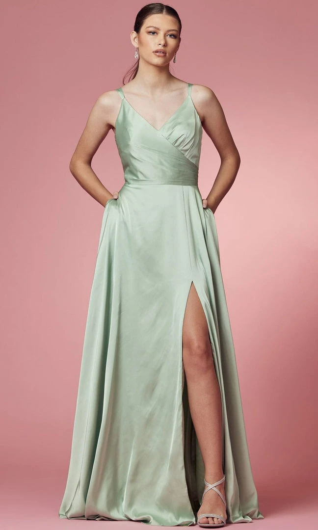 Nox Anabel E1020 - Lace Up Style Prom Dress 9 Nox Anabel E1020 - Lace Up Style Prom Dress