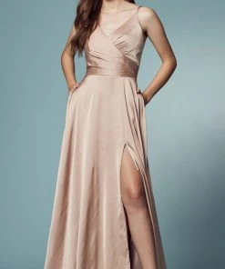 Nox Anabel E1020 - Lace Up Style Prom Dress 36 Nox Anabel E1020 - Lace Up Style Prom Dress