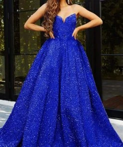 Portia And Scarlett - Ps21208B Strapless Sequin Ballgown
