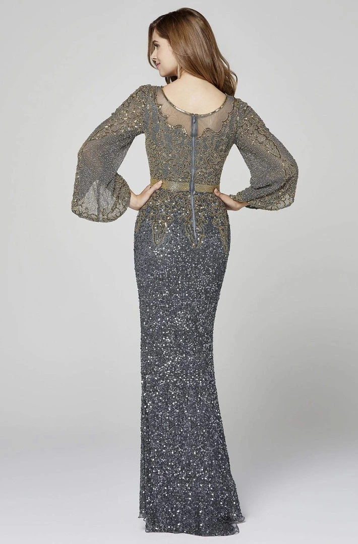 Primavera Couture - 3378 Embellished Bateau Sheath Dress 4 Primavera Couture - 3378 Embellished Bateau Sheath Dress