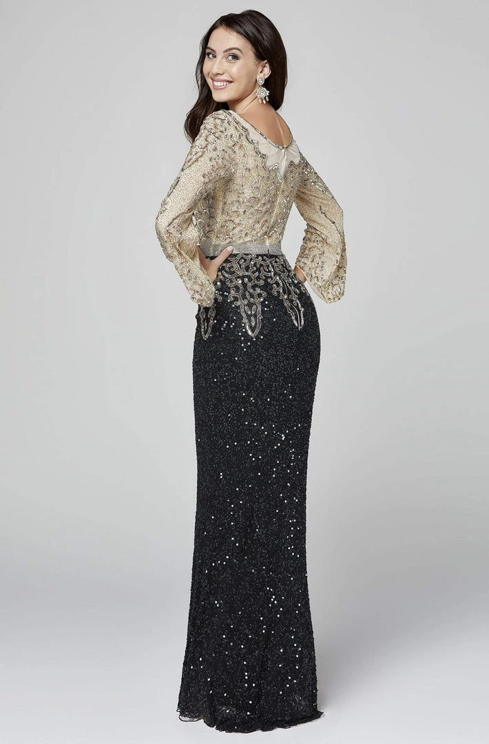 Primavera Couture - 3378 Embellished Bateau Sheath Dress 7 Primavera Couture - 3378 Embellished Bateau Sheath Dress