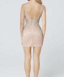 Primavera Couture - 3513 Beaded Empire Sheath Dress 25 Primavera Couture - 3513 Beaded Empire Sheath Dress