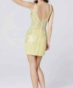 Primavera Couture - 3513 Beaded Empire Sheath Dress 19 Primavera Couture - 3513 Beaded Empire Sheath Dress