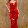 Primavera Couture - 3616 Fully Beaded Cut-Glass Accent Evening Dress 1 Primavera Couture - 3616 Fully Beaded Cut-Glass Accent Evening Dress