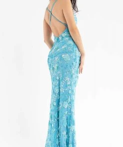 Primavera Couture - 3731 Sleeveless Plunging V-Neck Dress 85 Primavera Couture - 3731 Sleeveless Plunging V-Neck Dress