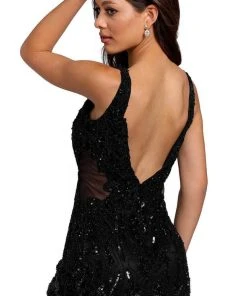 Primavera Couture 3822 - Embroidered Beaded Cocktail Dress 15 Primavera Couture 3822 - Embroidered Beaded Cocktail Dress