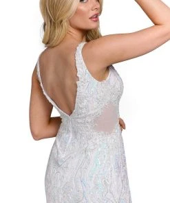Primavera Couture 3822 - Embroidered Beaded Cocktail Dress 17 Primavera Couture 3822 - Embroidered Beaded Cocktail Dress