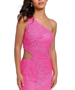 Primavera Couture 3840 - Asymmetric Cutout Cocktail Dress 26 Primavera Couture 3840 - Asymmetric Cutout Cocktail Dress