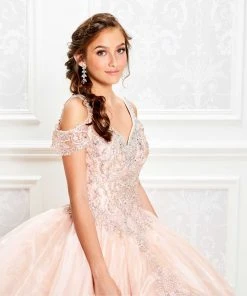 Princesa By Ariana Vara - PR11931 Embellished V Neck Ballgown 10 Princesa By Ariana Vara - PR11931 Embellished V Neck Ballgown