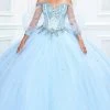 Princesa By Ariana Vara - PR11937 Beaded Off Shoulder Ballgown