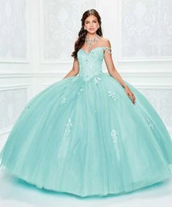 Princesa By Ariana Vara - PR11939 Off Shoulder Appliqued Ballgown 10 Princesa By Ariana Vara - PR11939 Off Shoulder Appliqued Ballgown