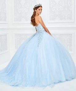 Princesa By Ariana Vara - PR11944 Lace Appliqued Sweetheart Dress 12 Princesa By Ariana Vara - PR11944 Lace Appliqued Sweetheart Dress