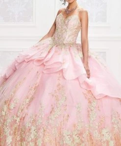 Princesa By Ariana Vara - PR12003 Sweetheart Appliqued Ballgown