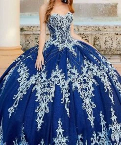 Princesa By Ariana Vara - PR12015 Glitter Embellished Sweetheart Gown