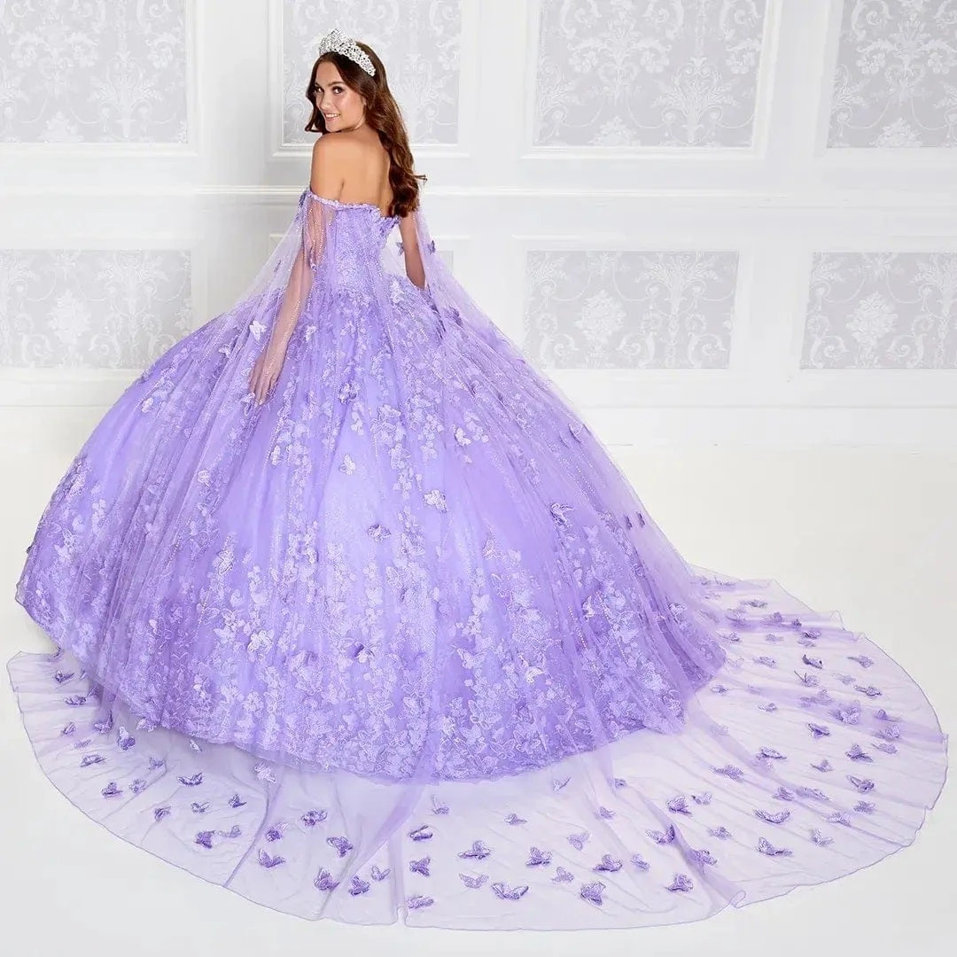 Princesa By Ariana Vara PR12261 - Butterfly Ballgown 4 Princesa By Ariana Vara PR12261 - Butterfly Ballgown