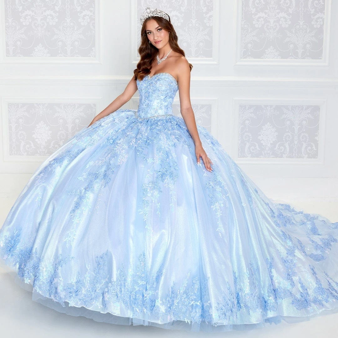 Princesa By Ariana Vara PR12265 - Jewel Lace Ballgown 8 Princesa By Ariana Vara PR12265 - Jewel Lace Ballgown