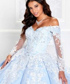 Princesa By Ariana Vara PR12267 - Off Shoulder With Shawl Ball Gown 15 Princesa By Ariana Vara PR12267 - Off Shoulder With Shawl Ball Gown