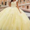 Princesa By Ariana Vara PR12270 - Sweetheart Bodice 3D Flowers Ball Gown