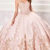 Princesa By Ariana Vara - PR21961 Beaded Appliques Ballgown