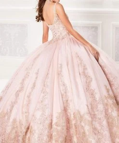 Princesa By Ariana Vara - PR21961 Beaded Appliques Ballgown