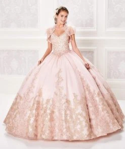 Princesa By Ariana Vara - PR21961 Beaded Appliques Ballgown
