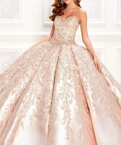 Princesa By Ariana Vara - PR22024 Beaded Sweetheart Ball Gown