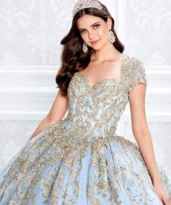 Princesa By Ariana Vara - PR22025 Short Sleeve Ball Gown