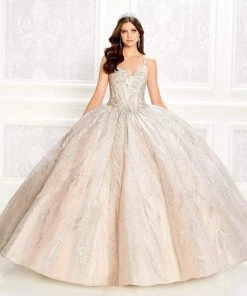 Princesa By Ariana Vara - PR22031 V-Neck Ball Gown