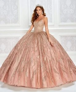 Princesa By Ariana Vara - PR22031 V-Neck Ball Gown