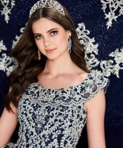 Princesa By Ariana Vara - PR22035 Scoop Neck Ball Gown