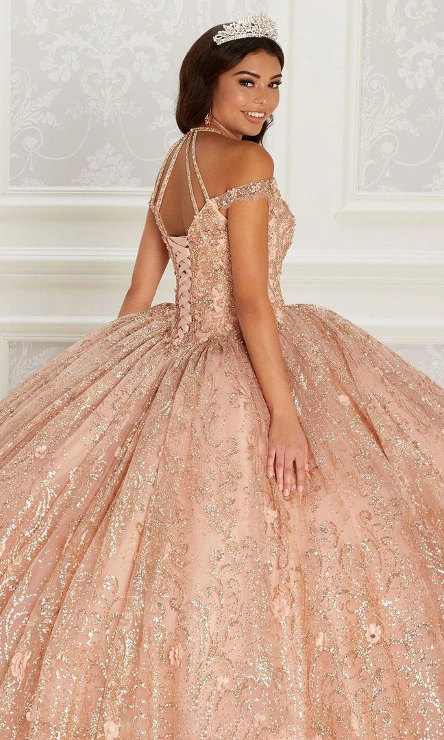 Princesa By Ariana Vara PR22144B - Corset Lace Up Ball Gown 4 Princesa By Ariana Vara PR22144B - Corset Lace Up Ball Gown