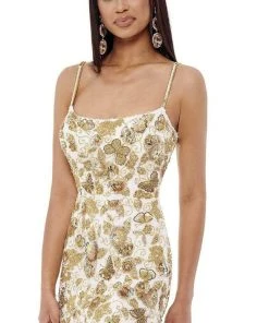 Rachel Allan - 40168 Scoop Multi Beaded Cocktail Dress 8 Rachel Allan - 40168 Scoop Multi Beaded Cocktail Dress