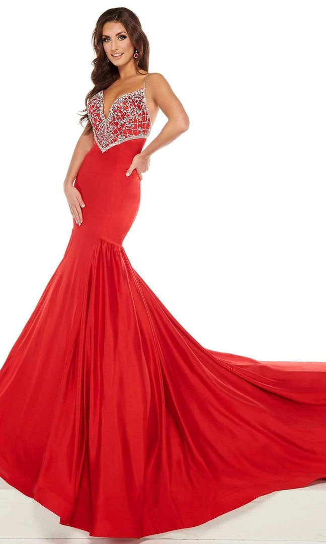 Rachel Allan - 50016 Beaded Sweetheart Trumpet Evening Dress 6 Rachel Allan - 50016 Beaded Sweetheart Trumpet Evening Dress