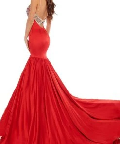 Rachel Allan - 50016 Beaded Sweetheart Trumpet Evening Dress 12 Rachel Allan - 50016 Beaded Sweetheart Trumpet Evening Dress