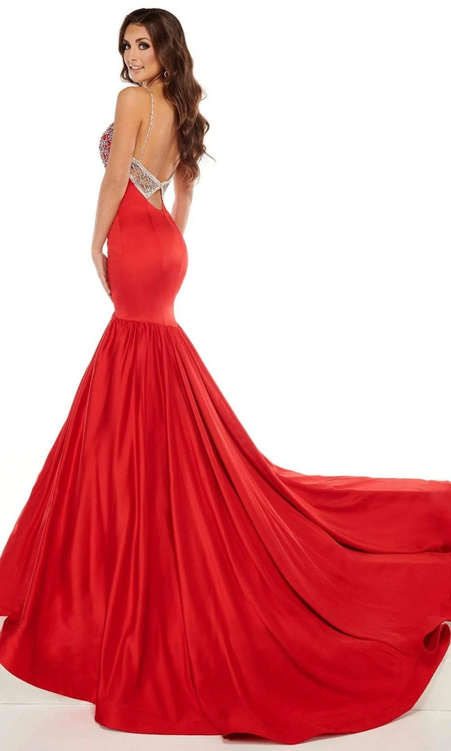Rachel Allan - 50016 Beaded Sweetheart Trumpet Evening Dress 7 Rachel Allan - 50016 Beaded Sweetheart Trumpet Evening Dress