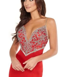 Rachel Allan - 50016 Beaded Sweetheart Trumpet Evening Dress 13 Rachel Allan - 50016 Beaded Sweetheart Trumpet Evening Dress