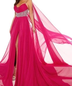 Rachel Allan - 50022 Ruched Sweetheart A-Line Evening Dress