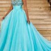 Rachel Allan 50137 - Sleeveless Empire Ballgown