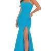 Rachel Allan - 70028 Sweetheart Bodice High Slit Mermaid Gown